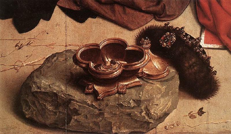 GOES, Hugo van der Monforte Altarpiece (detail) France oil painting art